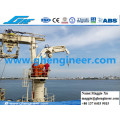 Hydraulic Knuckle Telescopic Boom Jib Pedestal Provision Offshore Ship Crane